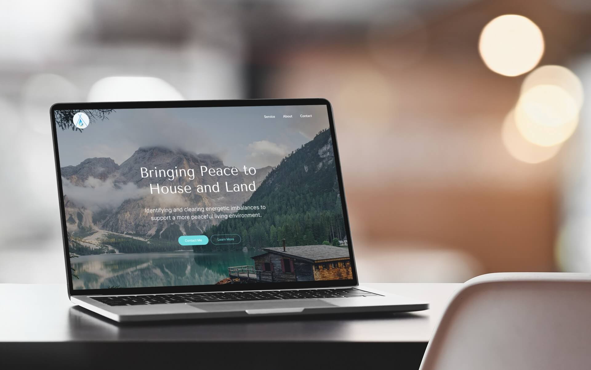 Interactive website design for composer Justin Jet Zorbas